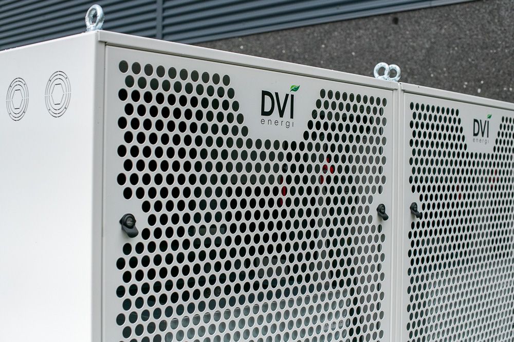 Modulopdelte varmepumpe fra DVI